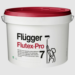 30810 Краска Flugger Flutex Pro 7 для потолка, для стен 0.7 л