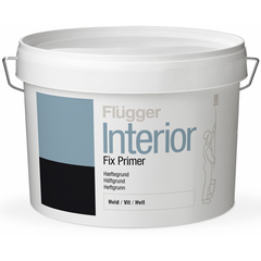 76263 Грунт Flugger Interior Fix Primer для твердых и гладких поверхностях 0.75 л