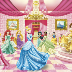 8-476-Princess-Ballroom Фотообои Komar Disney x