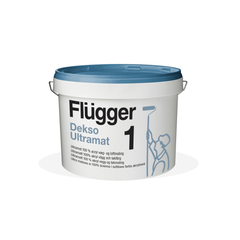 Краска Flugger Dekso 1 для потолка, для стен 0.7 л