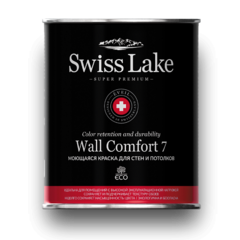 Краска Swiss Lake Wall Comfort 7 моющаяся для стен и потолков 0.4 л